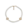 Medium perle-logo-halskæde