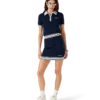 Merino-strikket tennis-poloskjorte