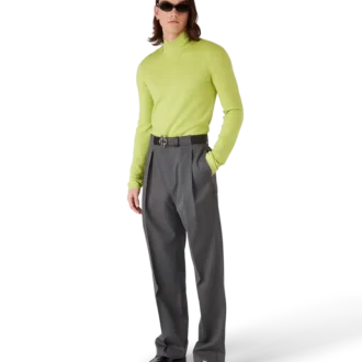 Merino-top med rullekrave Merino-top med rullekrave
