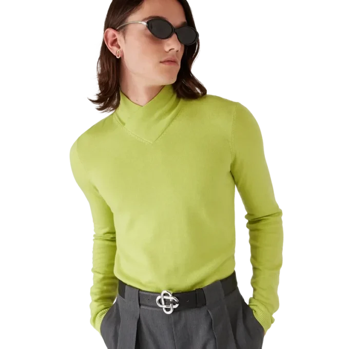 Merino-top med rullekrave Merino-top med rullekrave