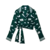 Metaphysical silke-wrap-skjorte