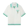 Metaphysical Tennis Icon kortærmet silke-skjorte Short