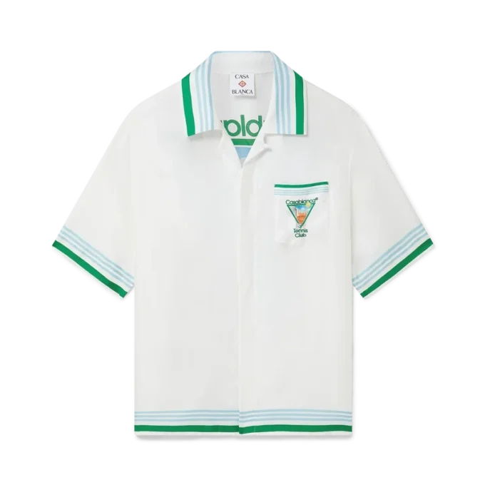 Metaphysical Tennis Icon silke-skjorte