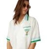 Metaphysical Tennis Icon silke-skjorte