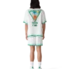 Metaphysical Tennis Icon silke-skjorte