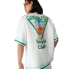 Metaphysical Tennis Icon silke-skjorte