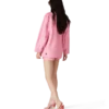 Mini-shorts i præget læder