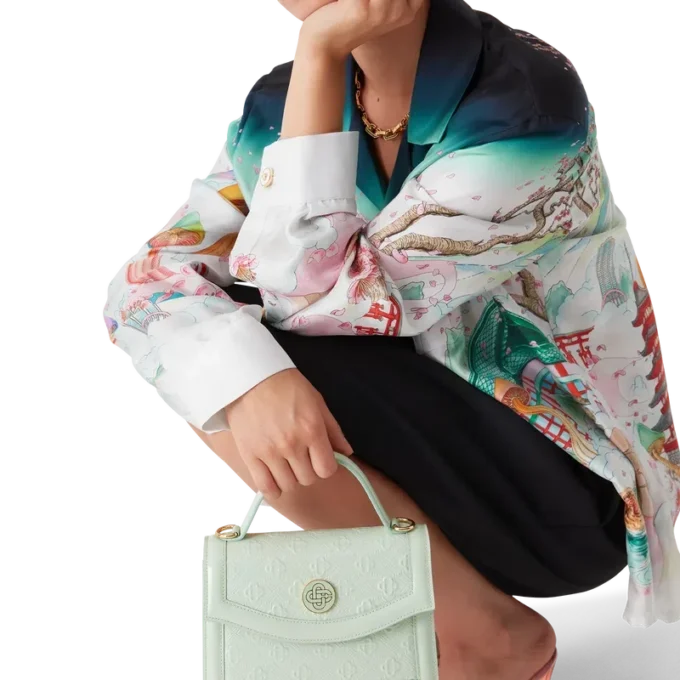 Mint Monogram-præget Mini Jeanne-taske Mint Monogram-præget Mini Jeanne-taske
