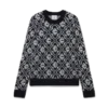 Mohair-trøje med monogram Mohair-trøje med monogram