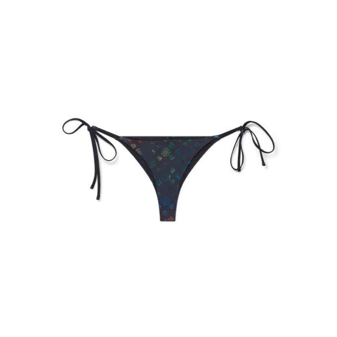 Monogram-bikinibund med snore Monogram-bikinibund med snore