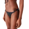 Monogram-bikinibund med snore Monogram-bikinibund med snore