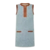 Monogram-denimkjole Monogram-denimkjole