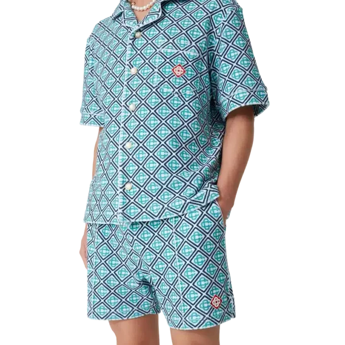 Monogram-frotté-Shorts Monogram-frotté-Shorts