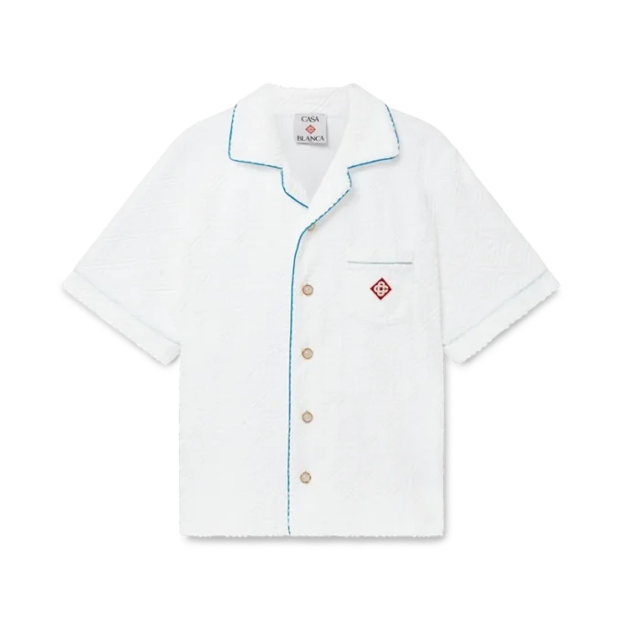Monogram-frottéskjorte Monogram-frottéskjorte