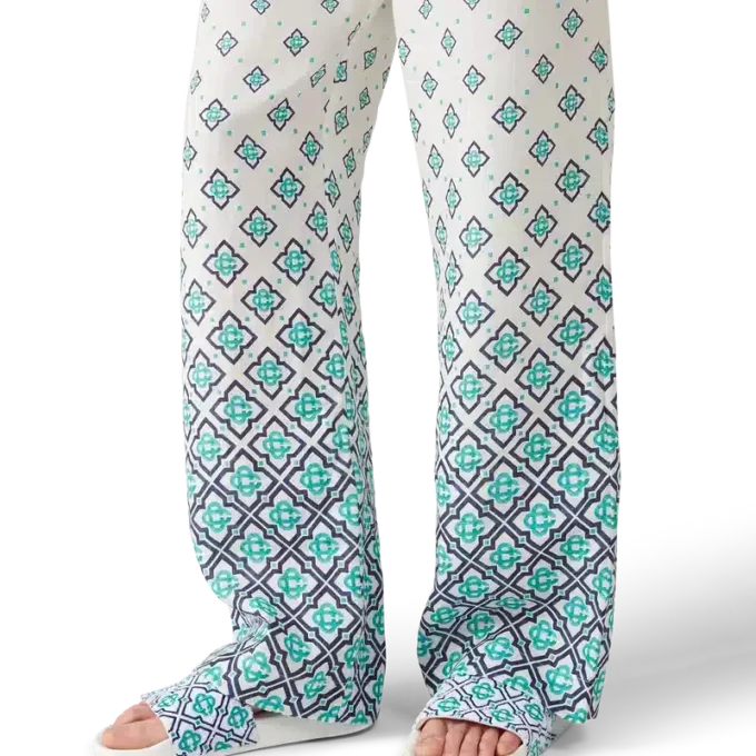 Monogram-frottéslippers til mænd