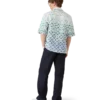 Monogram Gradient-frotté-skjorte med korte shorts Monogram Gradient-frotté-skjorte med korte shorts