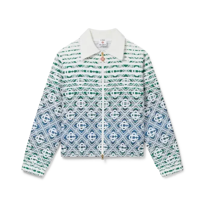 Monogram Gradient-frottéjakke
