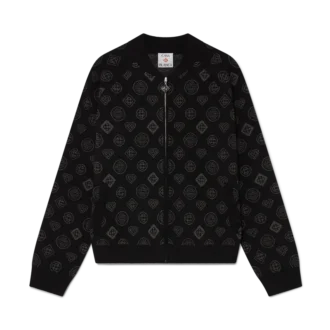 Monogram Jacquard-bomberjakke
