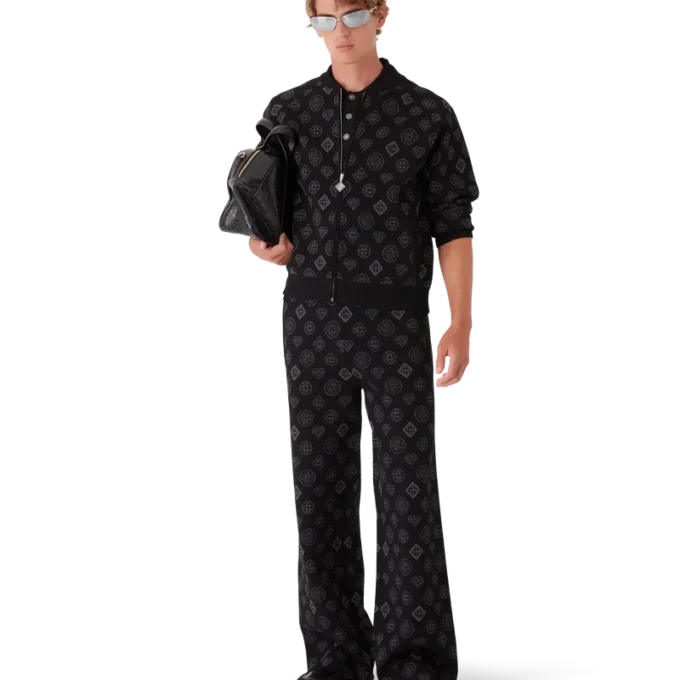 Monogram Jacquard-bomberjakke Monogram Jacquard-bomberjakke
