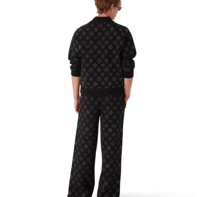 Monogram Jacquard-bomberjakke Monogram Jacquard-bomberjakke