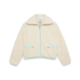 Monogram Jacquard fleecejakke