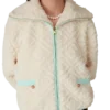 Monogram Jacquard fleecejakke