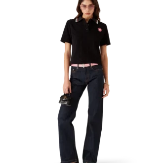 Monogram Jacquard-frotté-poloskjorte