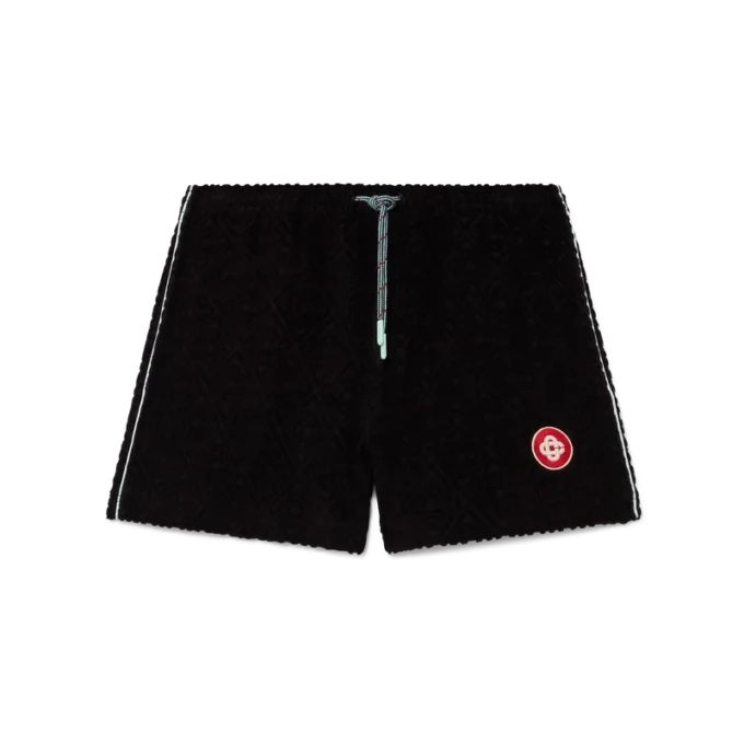 Monogram Jacquard-frotté-Shorts