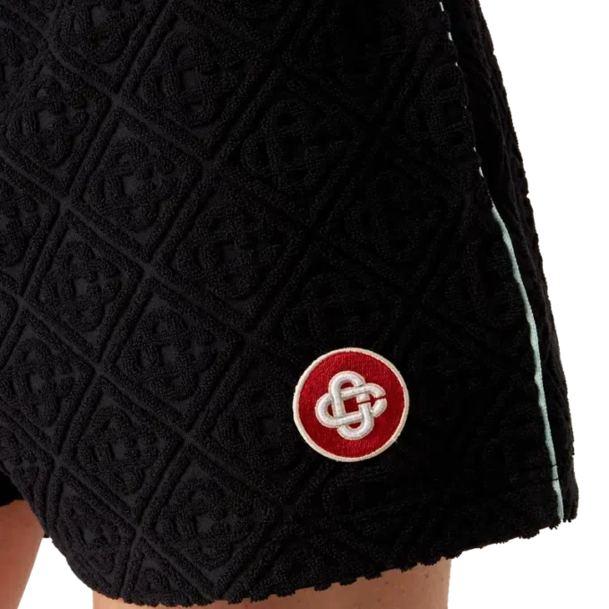 Monogram Jacquard-frotté-Shorts
