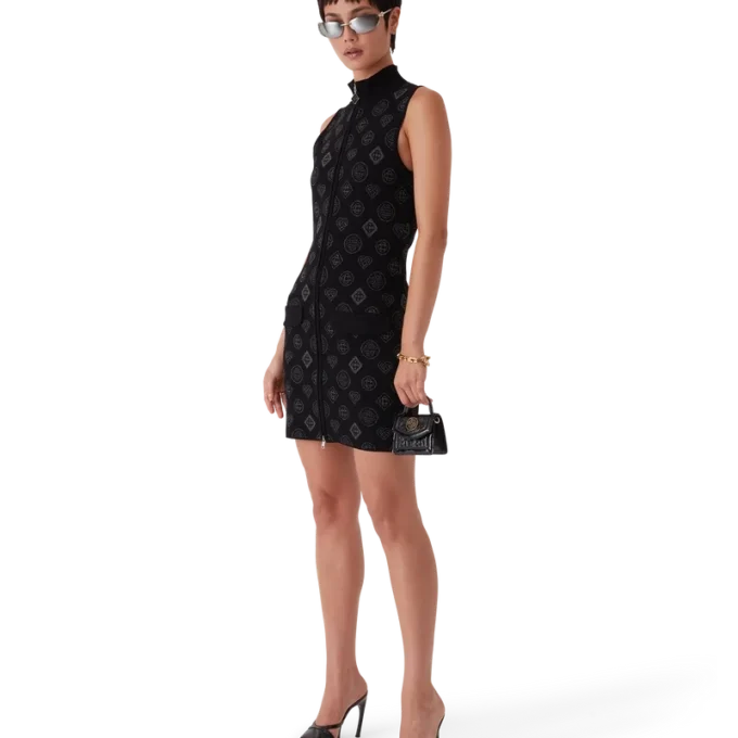 Monogram Jacquard-kjole Monogram Jacquard-kjole
