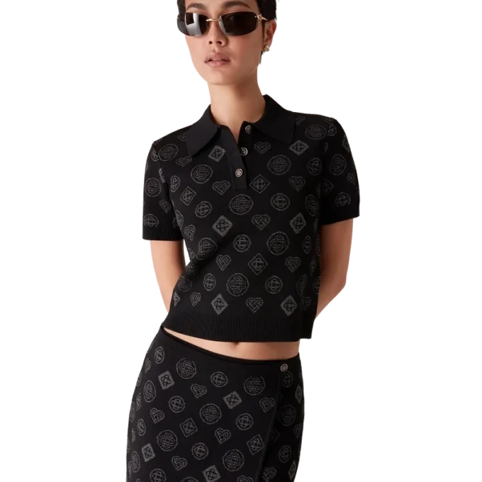 Monogram Jacquard Poloshirt Monogram Jacquard Poloshirt