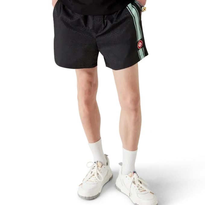 Monogram Jacquard Stripe Shorts Monogram Jacquard Stripe Shorts
