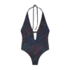 Monogram Plunge-badedragt Monogram Plunge-badedragt