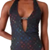 Monogram Plunge-badedragt Monogram Plunge-badedragt