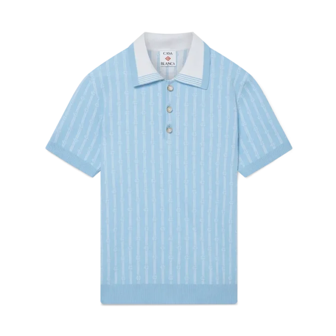 Monogram-poloskjorte