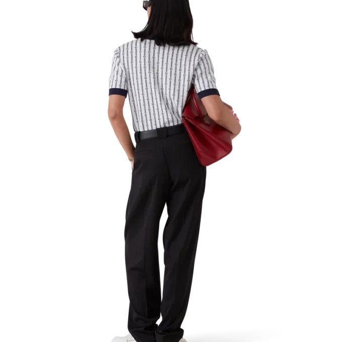 Monogram-poloskjorte