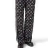 Monogram pyjamasbukser i silkesatin