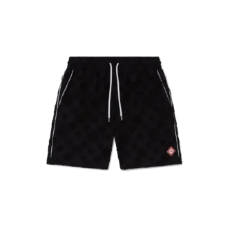 Monogram-Shorts i frotté