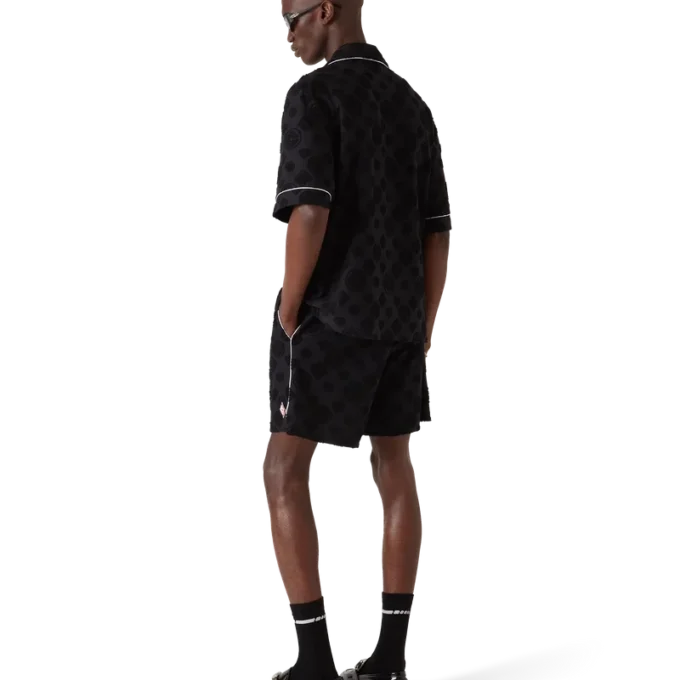 Monogram-Shorts i frotté Monogram-Shorts i frotté