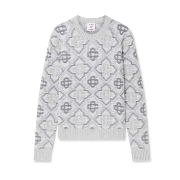Monogram-striktrøje Monogram-striktrøje