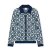 Monogram-striktrøje med lynlås Monogram-striktrøje med lynlås