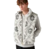 Monogram-vest i imiteret pels Monogram-vest i imiteret pels
