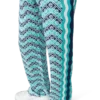 Monogram Wave silke bukser