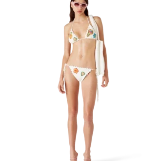 Motif hæklet bikinitop