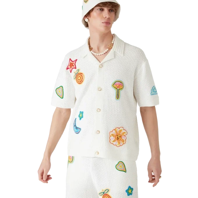 Motif hæklet hat