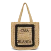 Naturlig raffia-taske Naturlig raffia-taske