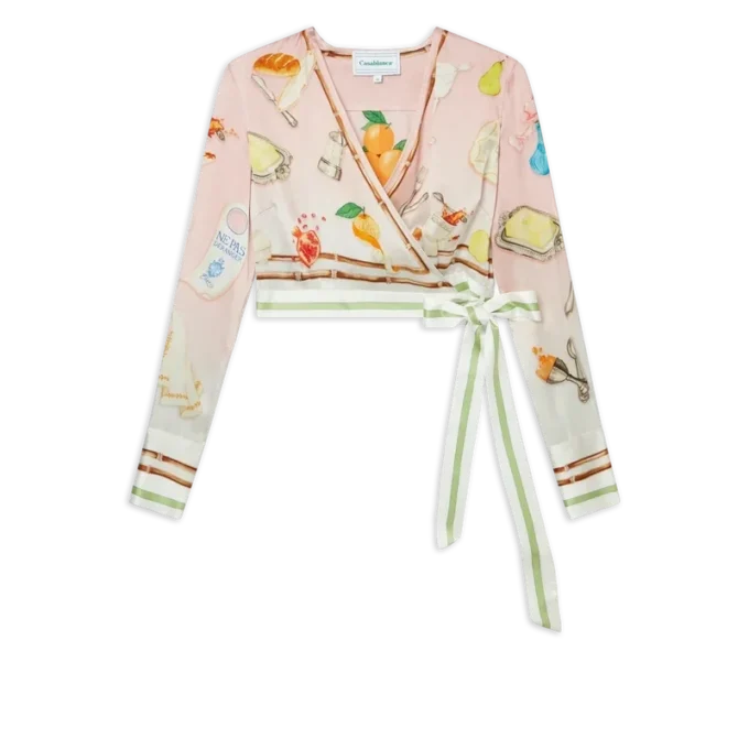 Ne Pas Deranger Wrap-bluse Ne Pas Deranger Wrap-bluse