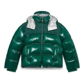 Nylon-pufferjakke