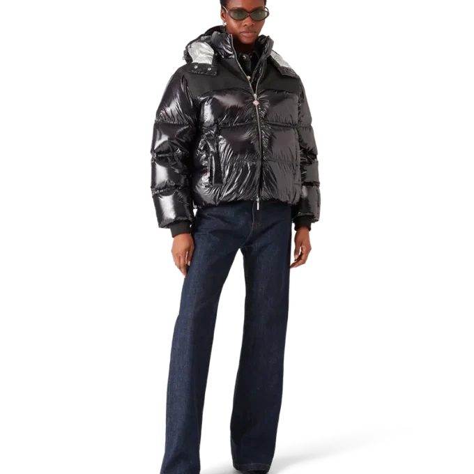 Nylon-pufferjakke Nylon-pufferjakke