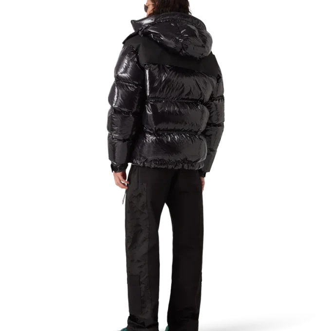 Nylon-pufferjakke